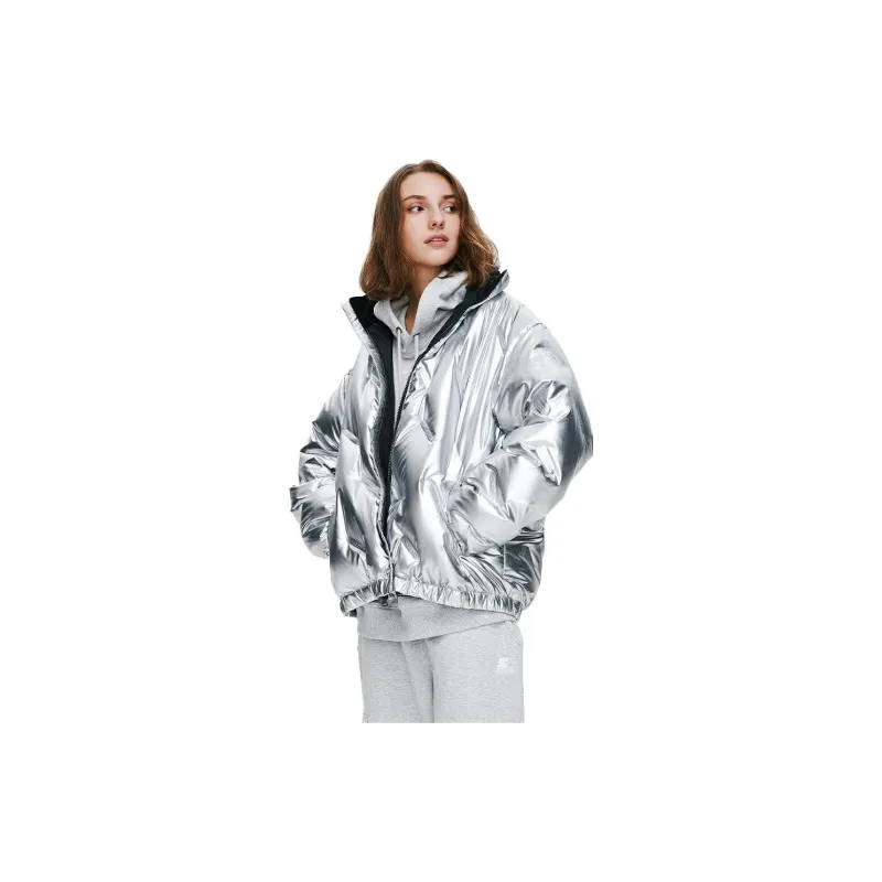 STARTER Down Jackets Unisex Silver-4