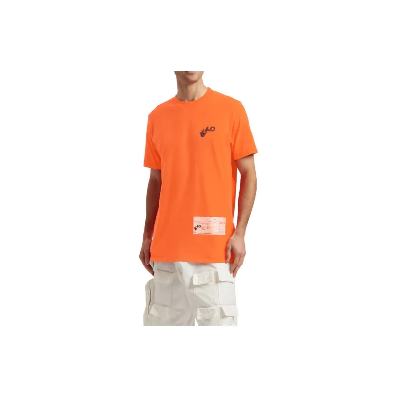 OFF WHITE x Teenage Engineering SS22 T Shirt Regular Fit Men's Orange-4