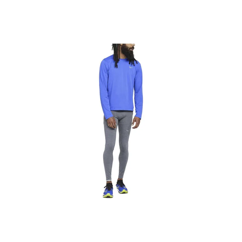 Saucony Stopwatch Long Sleeve T-Shirt Men's Blue-2