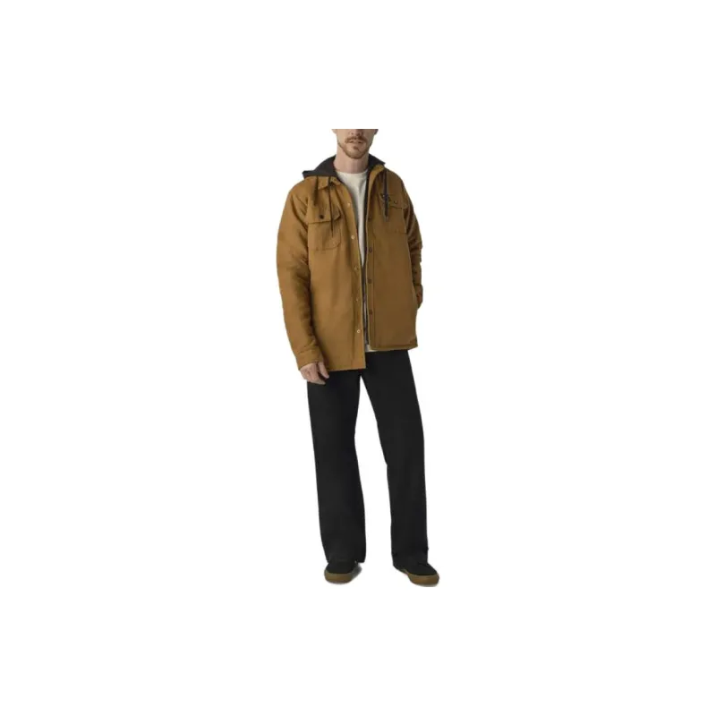 Dickies Skateboarding Duck Shirt Jacket Jackets Coats Men's Brown-3