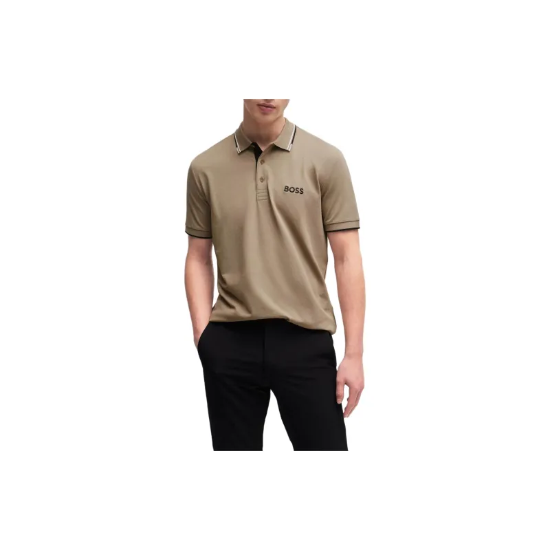 HUGO BOSS Logo embroidered Polo Shirt-2