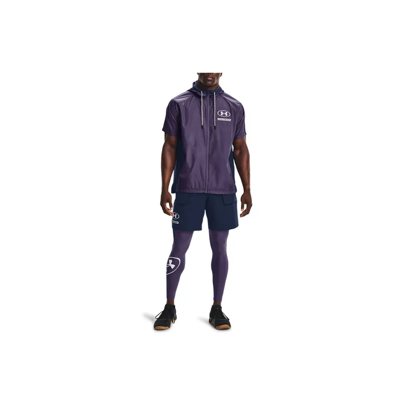 Under Armour Woven Collection Jackets Men Purple-2