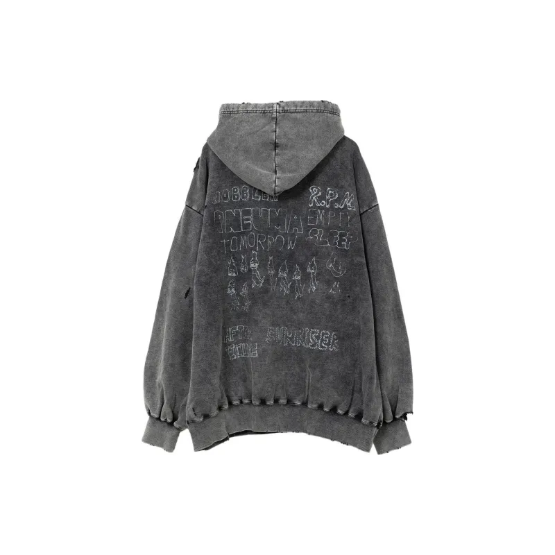Maison Mihara Yasuhiro Bleached Hoodie-1