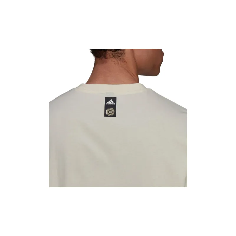 Adidas T Shirts Men Ivory-5