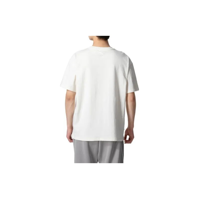 PUMA Drop Shoulder Sleeve T-Shirt Men's White-3