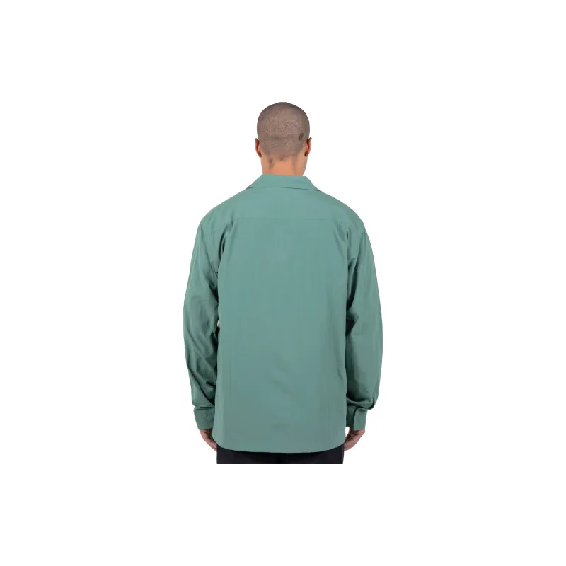 PLEASURES Stare Long Sleeve Overshirt-3