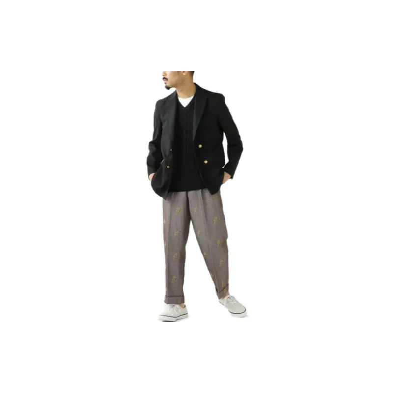 Beams Jackets Men Navy Blue-3
