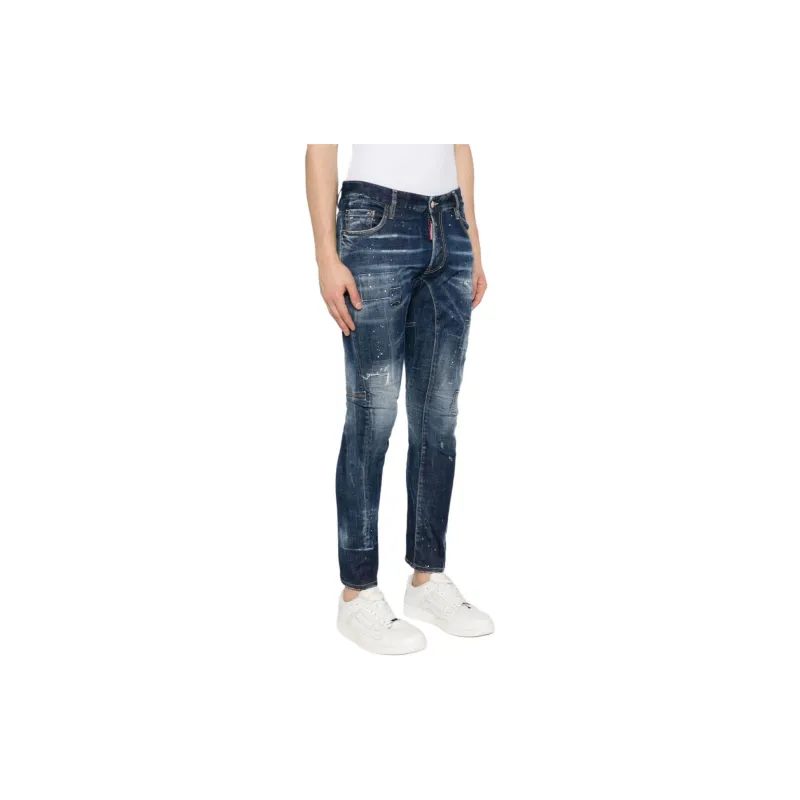 DSQUARED 2 Tidy Biker Skinny Jeans-3