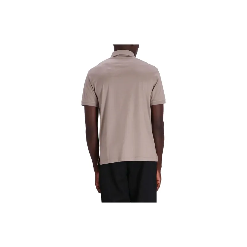 EMPORIO ARMANI Logo patch Button fastening Polo Shirt-2