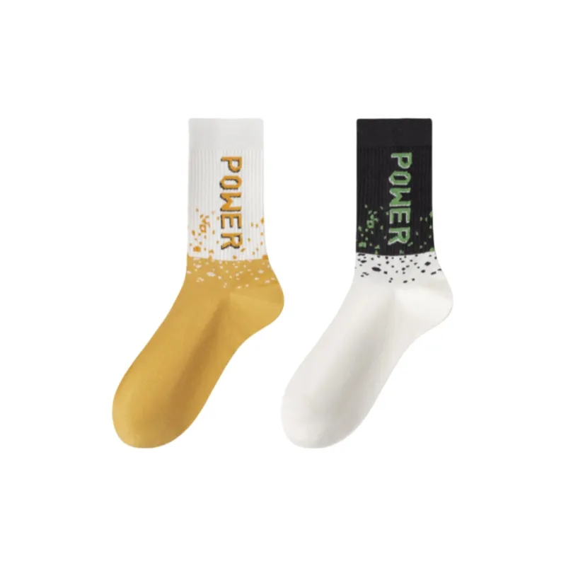 Urban Beauty Mid-Calf Socks Men's Combo Set-4