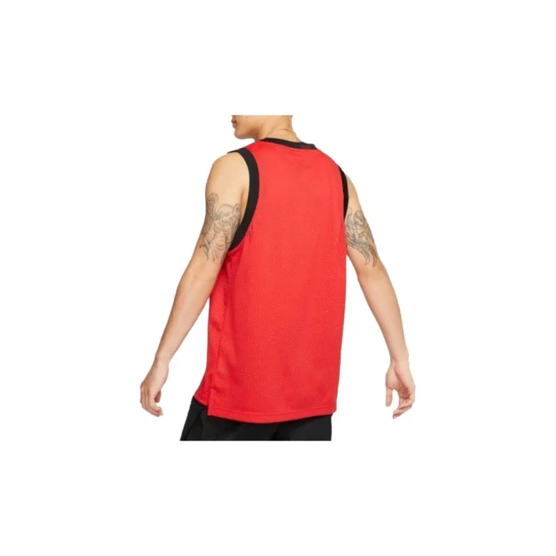 Jordan Jumpman Basketball Jerseys Men Red-3