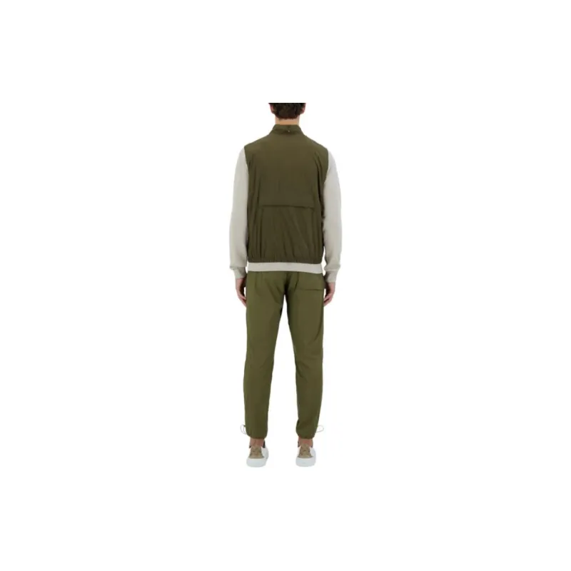 HERNO Ecoage Zip Up Lightweight Gilet-4