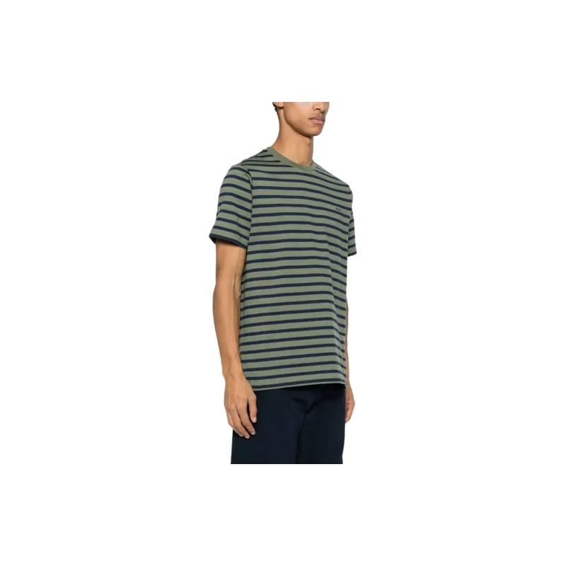 A.P.C Emilien Striped Crewneck T Shirt-3
