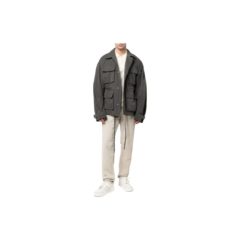 NANUSHKA Cargo-pocket Button-up Jacket-1