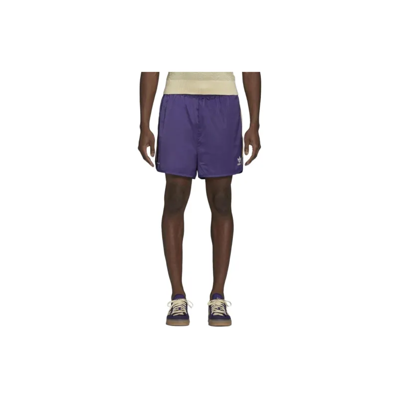 Adidas Originals Wales Bonner 70s Casual Shorts Men's Purple-2