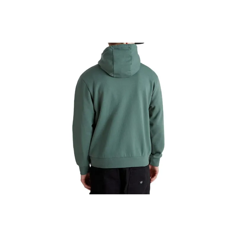 Vans Essential Relaxed Pullover Hoodie Sweatshirt Men's Green-3