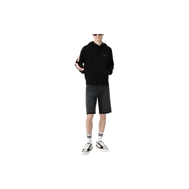 AMIRI FW24 Denim Shorts Men's Vintage Black-1