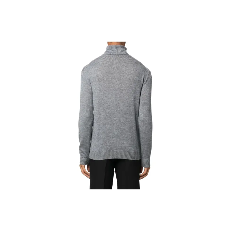 JIL SANDER Roll Neck Long Sleeved Knitted Sweater-2