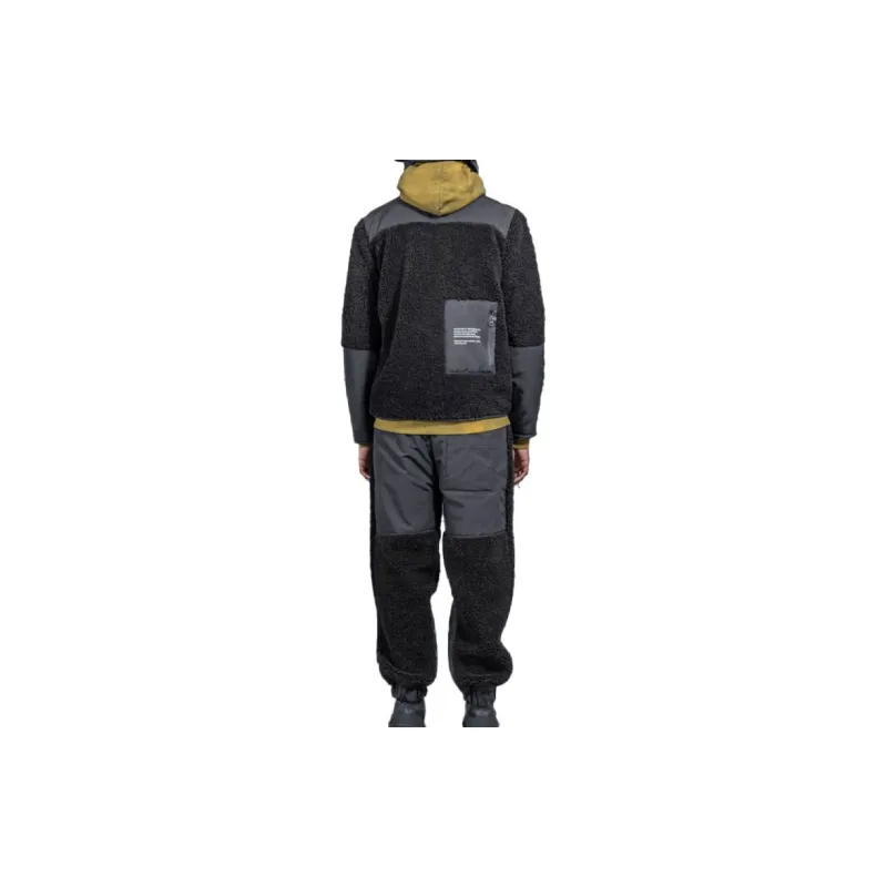 ISO.POETISM Velvet Jackets Men Black-3