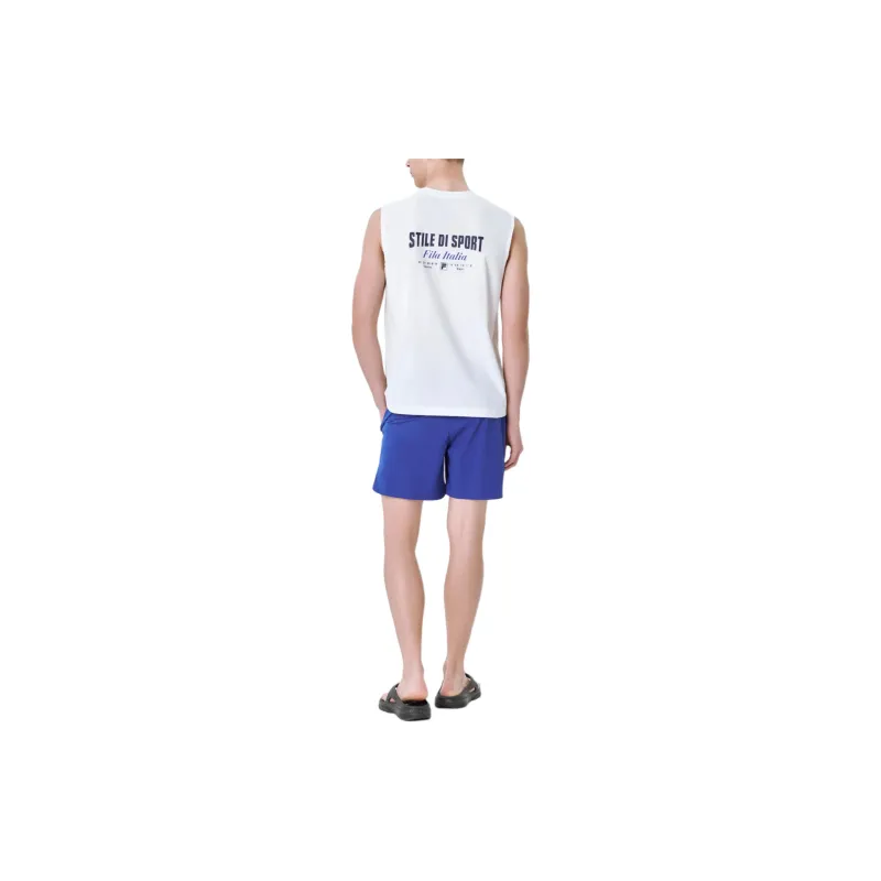 FILA Tank Tops Men White-4