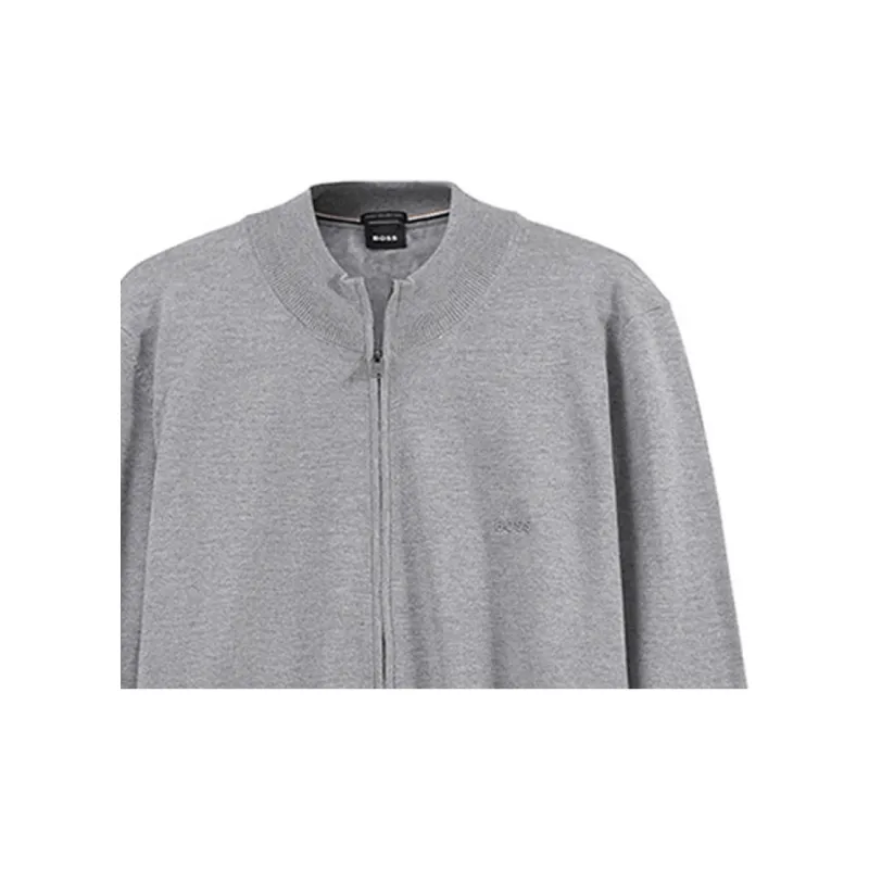 HUGO BOSS Logo Embroidered Cardigan-6