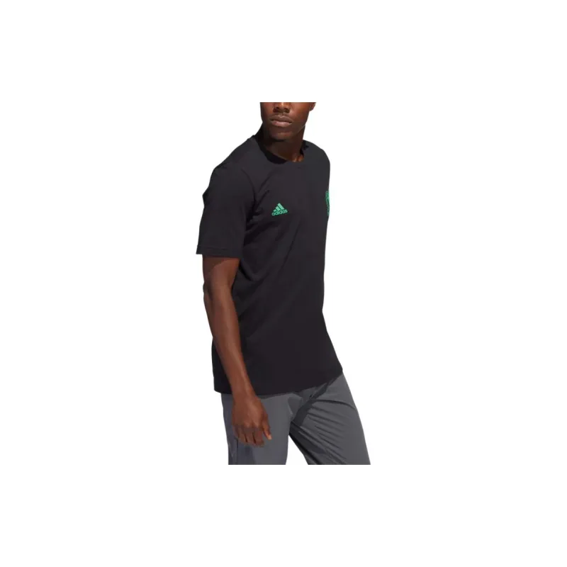 Adidas Mexico T-Shirts Men Black-3
