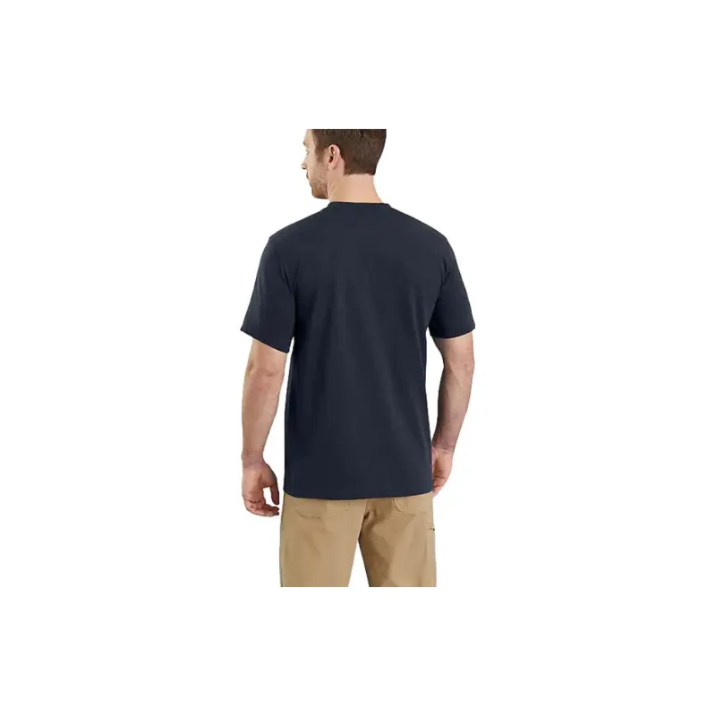 Carhartt 103296 HEAVYWEIGHT SHORT SLEEVE POCKET T SHIRT T Shirt RELAXED FIT Men's-9