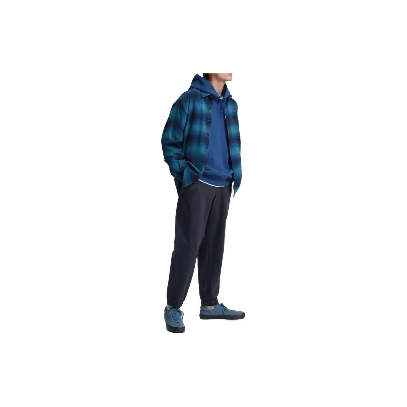 UNIQLO Casual Pants Unisex Navy Blue-2