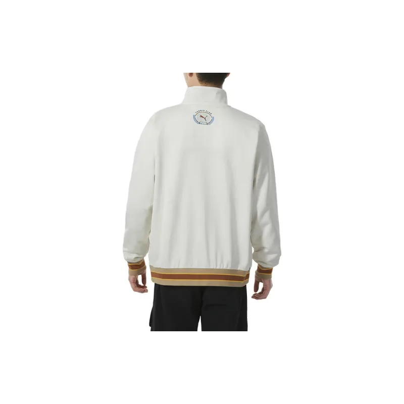 PUMA Jackets Men White-4
