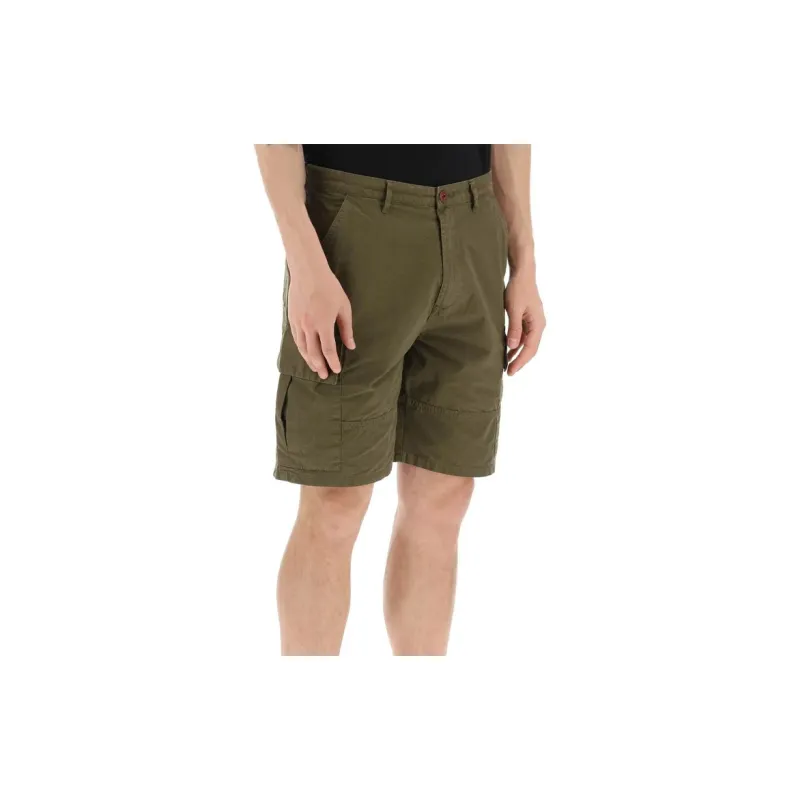 BARBOUR Cargo Shorts Men Green-1