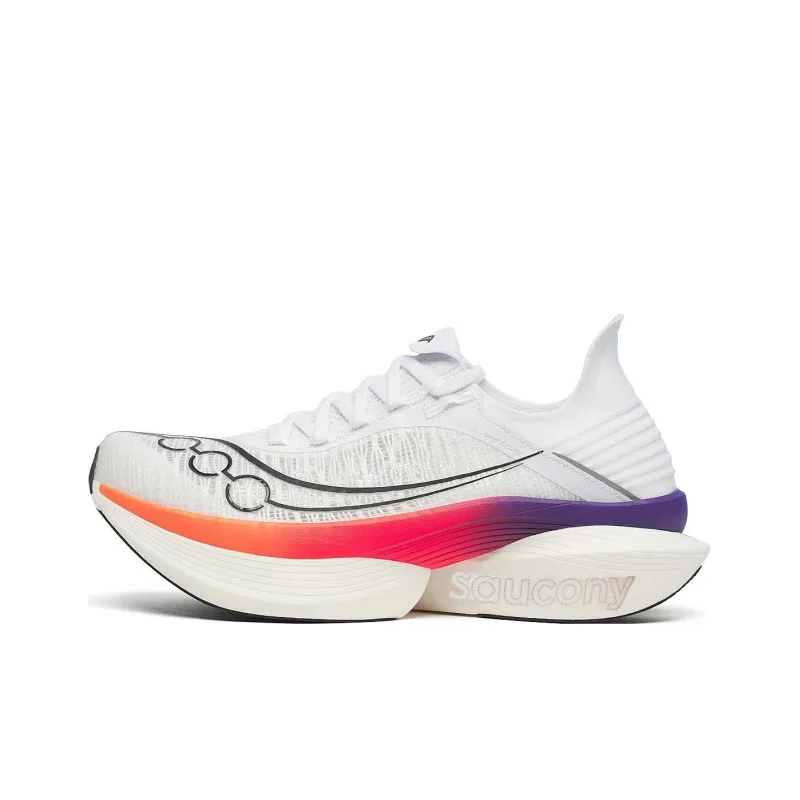Saucony Endorphin Elite 2 White ViZiRed-0