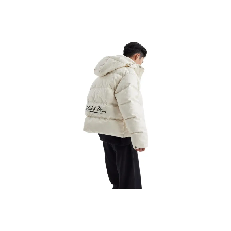 Mitchell & Ness Down Jacket Men's White-6