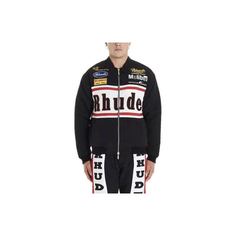 RHUDE Jackets Men Black-1