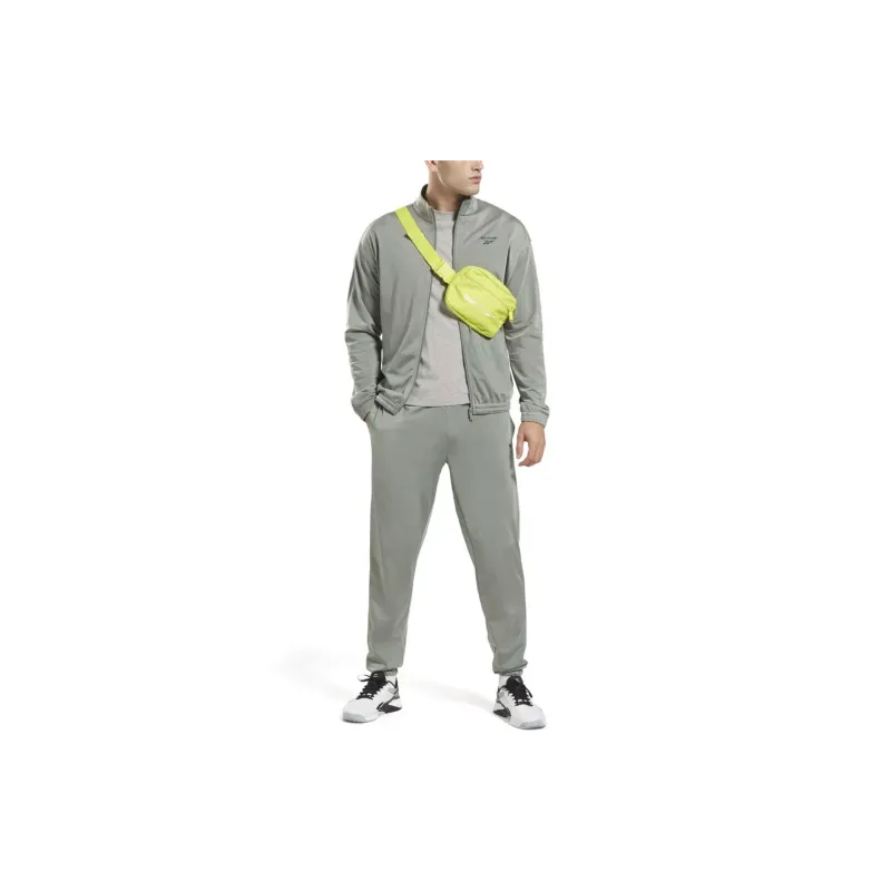 Reebok RI VECTOR KNIT TRACKTOP Jackets Coats Men's Gray-3