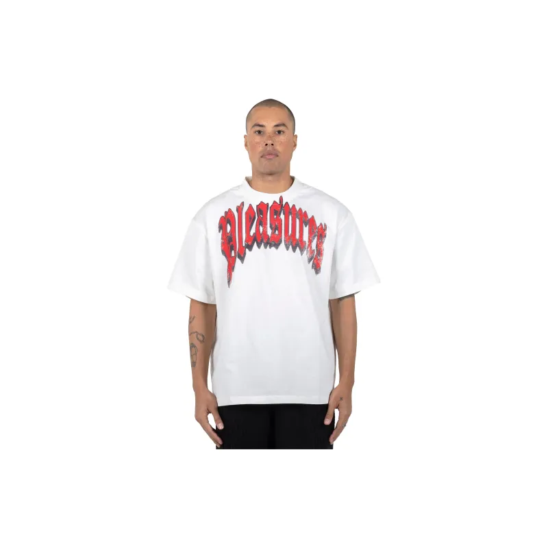 PLEASURES T-Shirts Men White-1