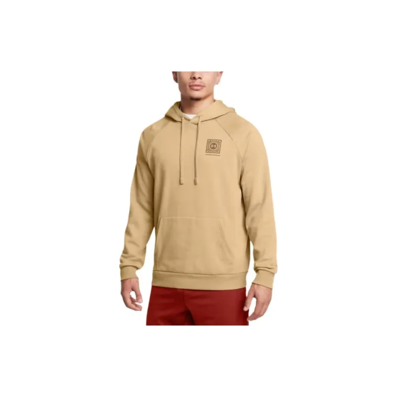 Under Armour Rival Fleece Sweatshirt Men's Camel-2