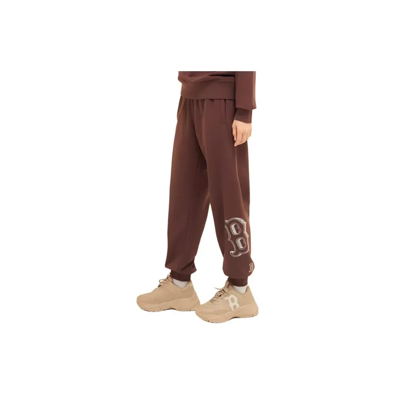 MLB Knitted Sweatpants Unisex Dark Brown-1