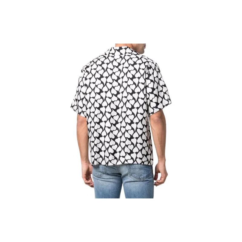 AMIRI Love Hearts Bowling Shirt-2