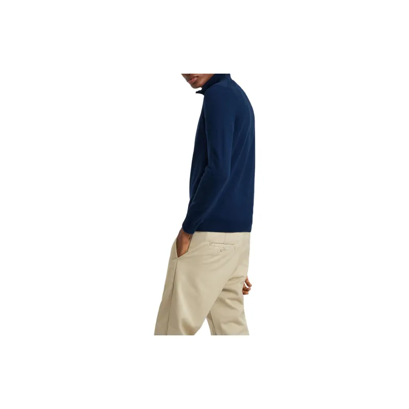 Pringle Of Scotland Fine Knit Zip Neck Sweater-3