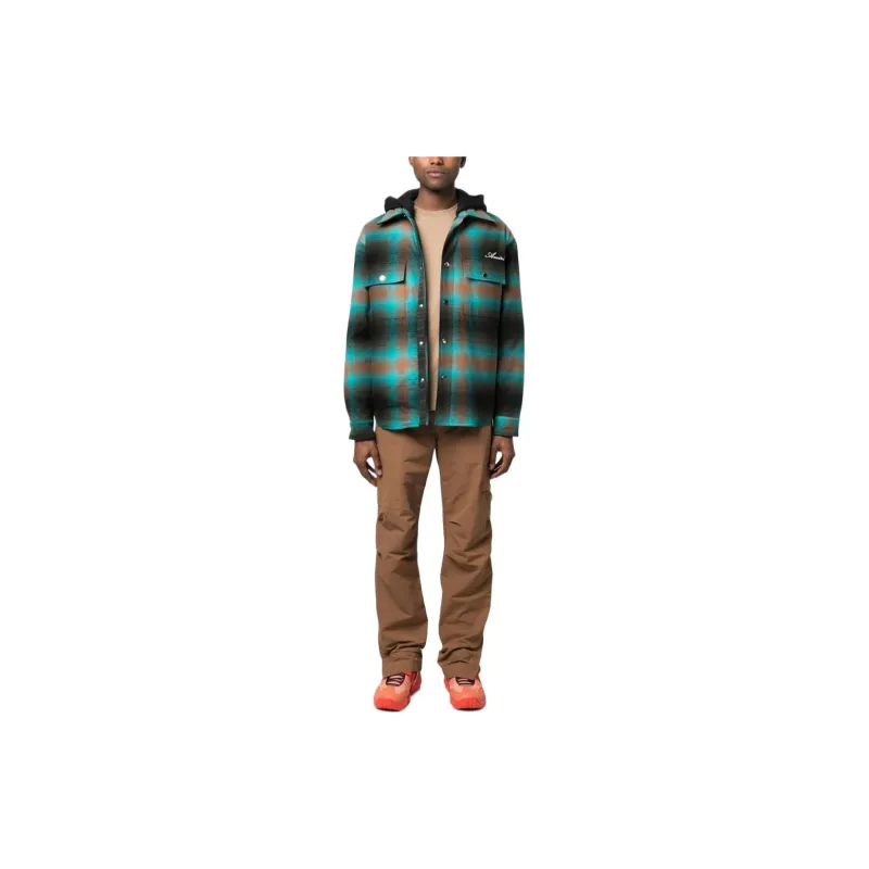 AMIRI Padded Flannel Shirt-1