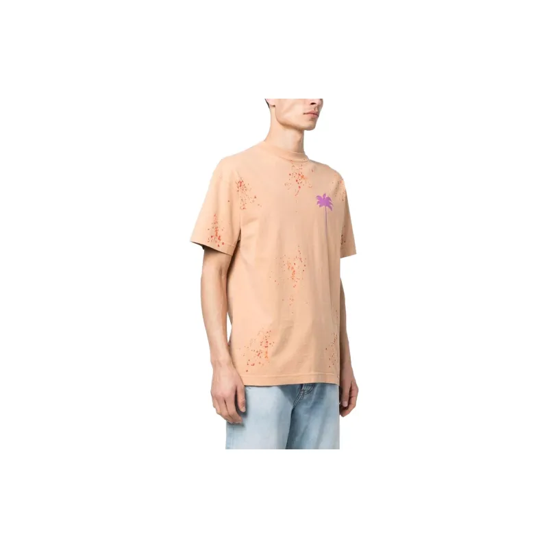 PALM ANGELS Palm Logo T shirt-3