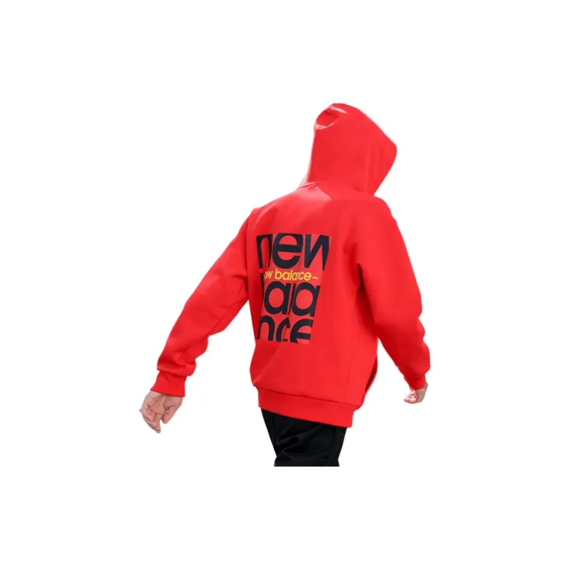 New Balance Sweatshirts Men Red-3