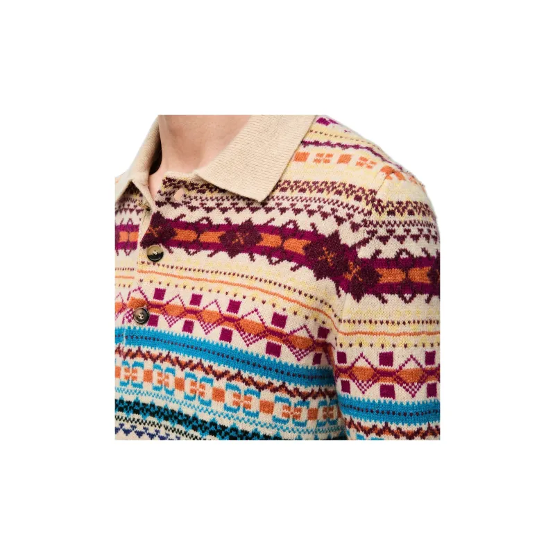 LOEWE Anagram Jacquard Polo Jumper-4