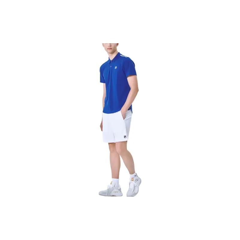 FILA Polo Shirts Unisex Blue-5