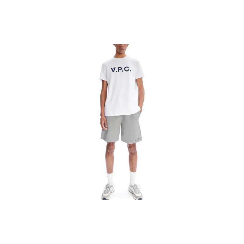 A.P.C Drop Shoulder Sleeve T-Shirt Men's White-1