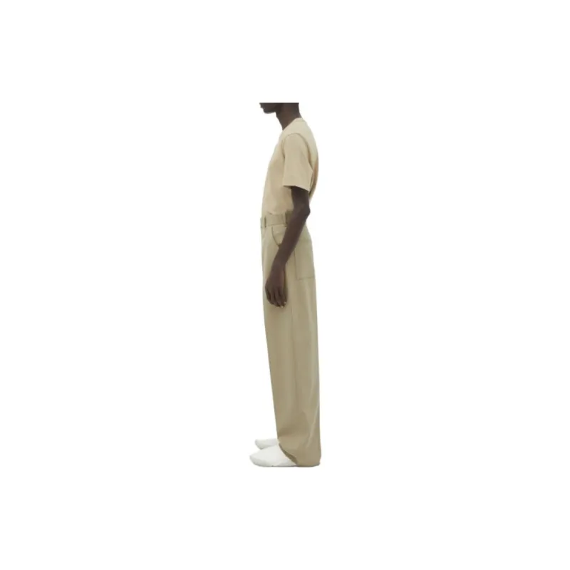 Bottega Veneta Casual Pants Men Khaki-4