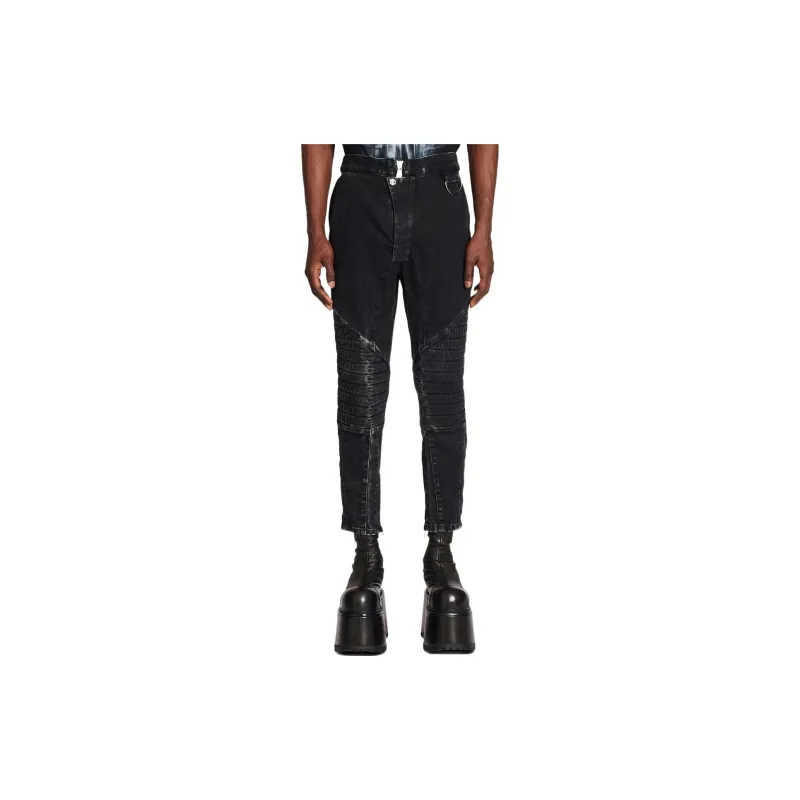 BALMAIN Jeans Men Black-3