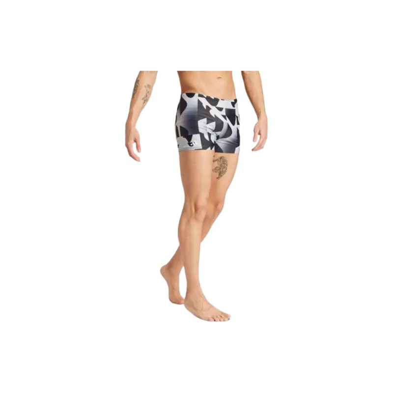 Adidas ALLOVER PRINT ALLOVER PRINT SWIM BOXERS Swimming Shorts Men's Black-2