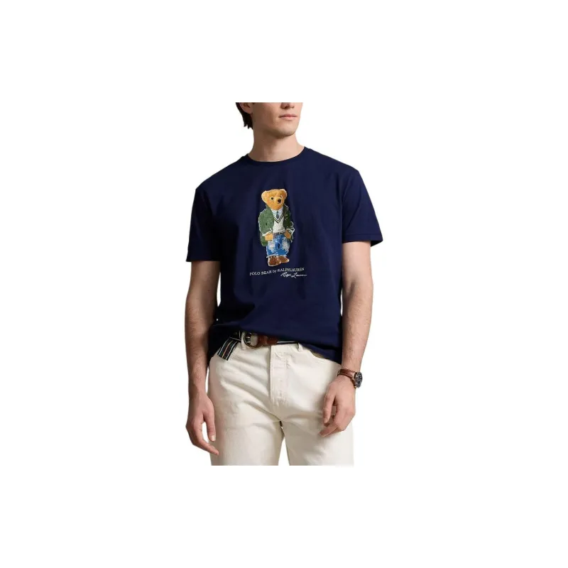 Polo Ralph Lauren SS24 T Shirt Men's Dark Blue-3