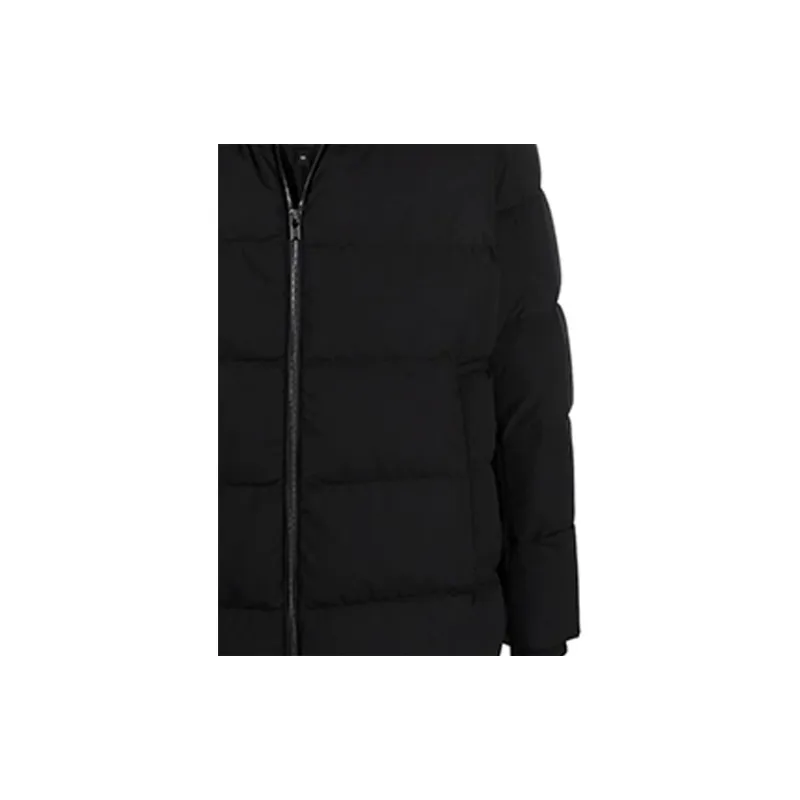 EMPORIO ARMANI Zip Up Quilted Puffer Coat-5